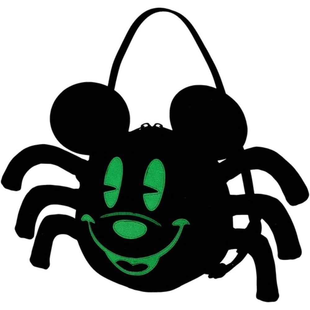 NEW Loungefly glow-in-the-dark Mickey Mouse/Spider crossbody bag 🖤